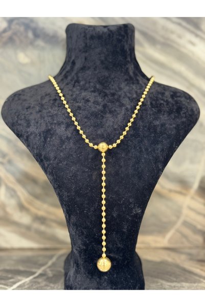 VLDORO D'Oro Selection Ball Detail Bead Necklace