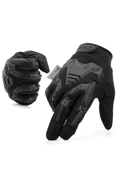Choice L Black 2 Outdoor Tactical Gloves Camo Cycling Glove Sport Hiking Climbing Paintball Shooting Huntin
