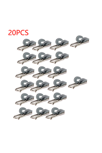 Choice 20 قطعة من مشابك تحرير الطعم الخطافي / مشابك طُعم صيد بحري عالية التأث...