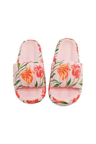 OEM Women's cheerful slippers with a cute pattern, with a platform, made of EVA material, H676