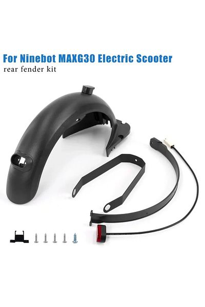 Choice black 01 Rear Fenders Taillight Bracket Kit for Segway Ninebot Max G30 Electric Scooter Tyre Splash