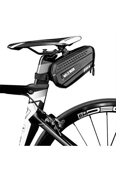 Choice Black WILD MAN ES7 Bicycle Bag MTB Bag Tail Bag Waterproof Saddle Bag Seat Tail Pouch Cycling Packag