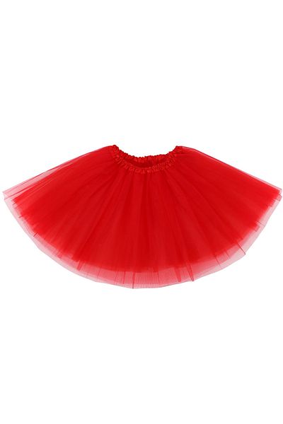 Choice Red Tutu Skirt Adult Ballet Women Multicolored Vintage 3 Layered for 80s Cosplay Dance Party Costume