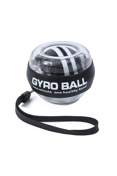 Choice White-King-No LED Self-Starting Wrist Gyro Ball Power Trainer Ball Wrist Strengthening Device Forear