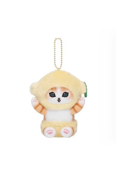 Choice Lemon Cat Yoyo Japanese Style Cute Mofusand Plushie Shark Cat Fruit Vegetable Series Soft Hanging Ke