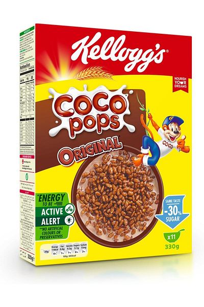 Kellogg's Coco Pops, 330g, Tasty & Nourishing Breakfast