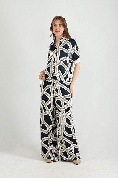 Perzoni Patterned Double Sports Suit