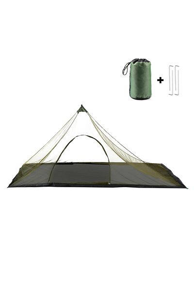 Choice Green Camping Tent with Carry Bag Water Resistant Outdoors Mesh Tent For Backpacking Hiking Camping