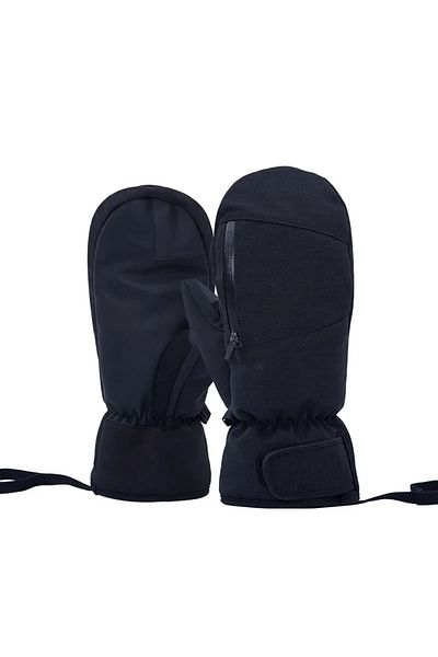 Choice L as picture black New 2025 Men Women Winter Touch Screen Waterproof Windproof Thermal Thick Snowbo