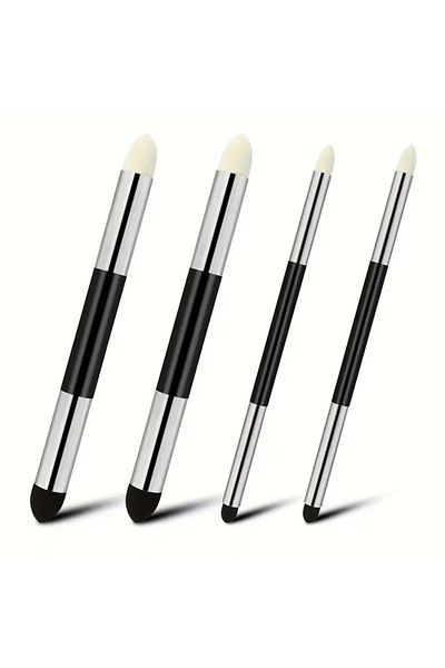 Choice 4pcs 2/4/6/12 Pcs Artist Blending Sponge Pen Double Headed Rubbing Brush Dual Tip Sketching Wipe Pen