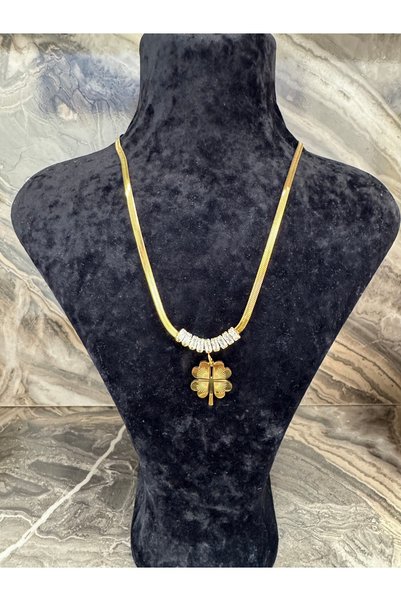 VLDORO D'Oro Selection Clover Necklace