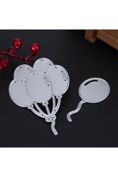 Choice Balloons Cutting Dies for DIY Scrapbooking Photo Album Decorative Paper Card Making Dies Embossin...