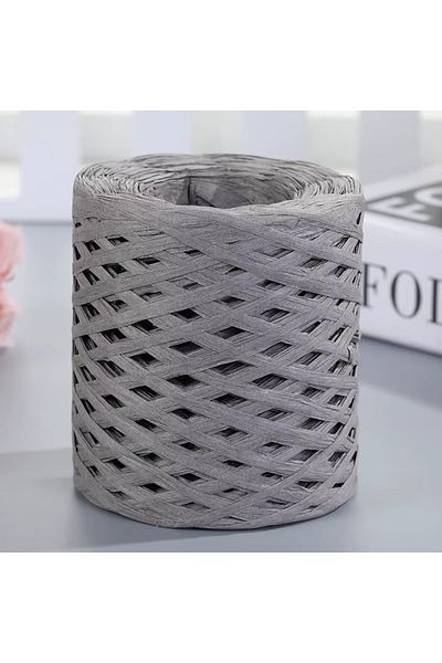 HOBİ Raffia Rope Hat Bag Paper Packaging Rope 200 Gr 200 m Raffia Natural Paper Rope