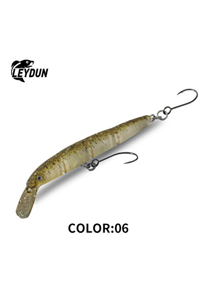 Choice طعم صيد Leydun HYDRAM-S 06، 70 مم، 4 غرام، غاطس، صغير، متذبذب، خطاف مف...