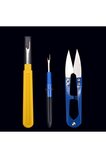 Choice1 3 قطع 3/4/6 قطع × مقبض بلاستيكي لفك الخياطة وقاطع الخيوط وأداة الخياط...