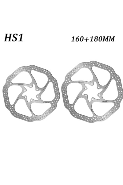 Choice قرص فرامل AVID SILVER-160-180 قطعتين، 160 مم و180 مم، أقراص فرامل هيدر...