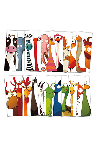 Choice 30PCS 30PCS Animal Funny Bookmarks Reading Book Pages Marking Student ...
