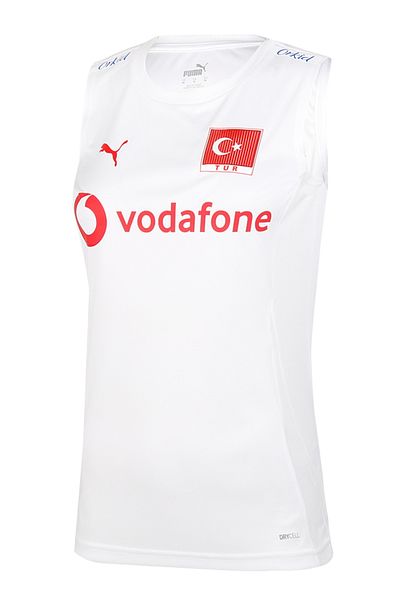 Puma Türkiye Women's White Volleyball Jersey