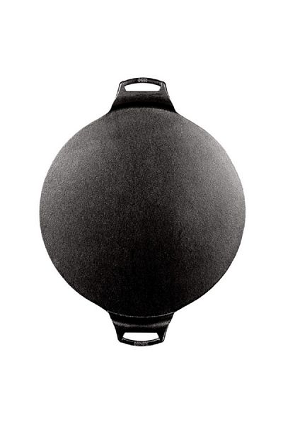 Lodge Dual Handle Rimless Design Cast Iron Pizza Pan Black 15inch