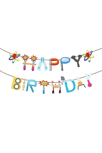 Choice1 BA235 Cartoon Cool Scientist Science DNA Chemical Party Disposable Ta...