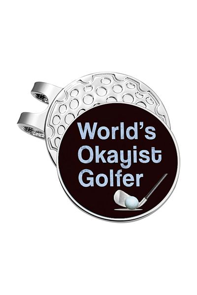 Choice MJ124 Golfer Golf Ball Marker with Magnetic Hat Clip Funny Golf Accessories Gifts for Men Women Golf