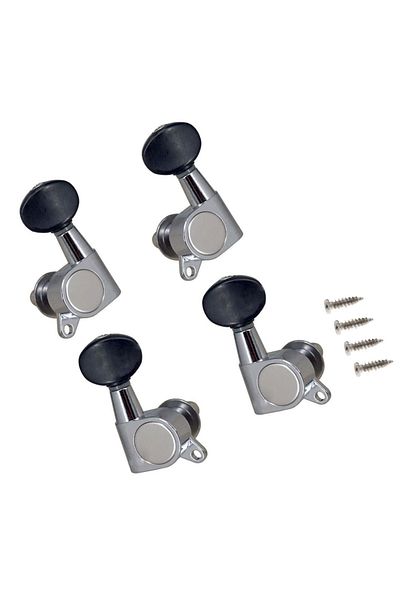 Choice 4PCS 4PCS Ukulele Strings Tuning Pegs String Tuning 1:15 Kit Parts Pegs Replacement 8*5*2cm Button F