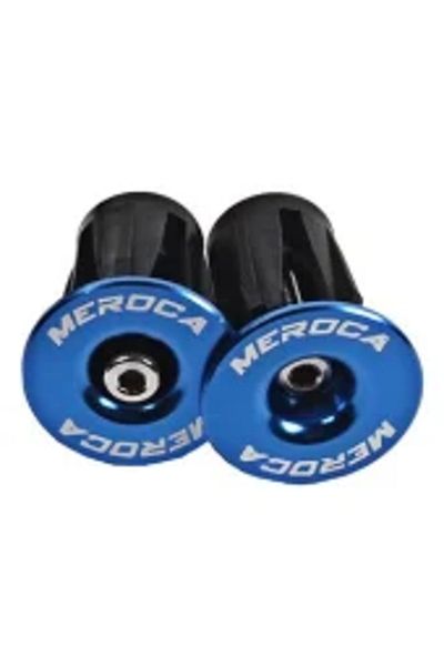 Choice Blue MEROCA Mountain Bike Aluminum Alloy Inflated Lock To Connector Road Bicycle Handlebar End Cap