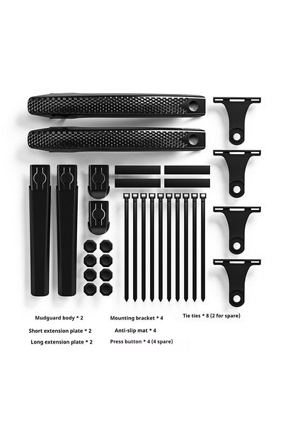 Choice EN720 2PCs ENLEE 2PCS Bicycle Fenders Front/Rear Tire Wheel Fenders Mudguard MTB Mountain Bike Road