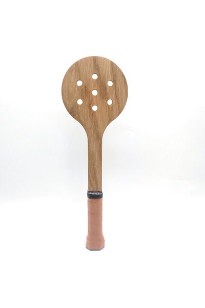 Choice Wood Color Wooden Tennis Spoon Sticking Practice Tennis Racket Tennis Sweet Spot Trainer Tennis Trai