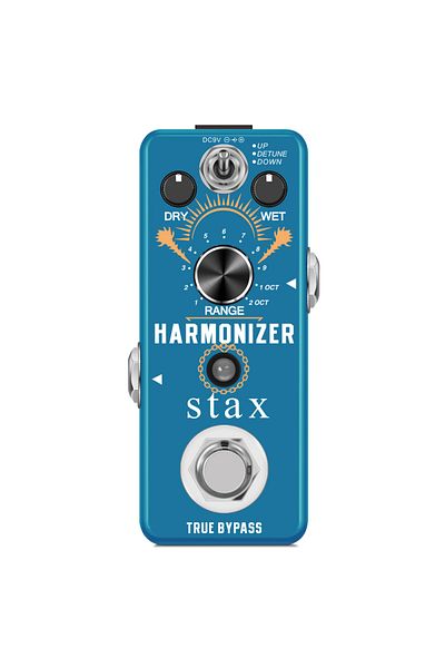 Choice Blue Stax Guitar Harmonizer Effect Pedal Digital Octave Effects Pedals Harmony Pitch Shifter Detune