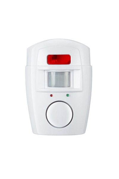 Bogadini Wireless Alarm With Motion Sensor – White Color, With 2 Remote Controls Included