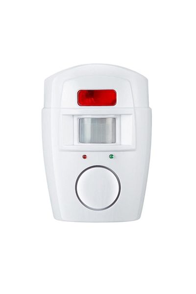 Bogadini Wireless Alarm With Motion Sensor – White Color, With 2 Remote Controls Included