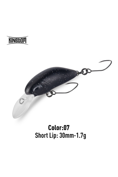 Kingdom طُعم صيد أسماك ميني ميناو من كينجدوم، 30 مم، 1.7 جم، لون 07، 1.7 جم، ...
