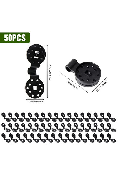 Choice 50 قطعة 10/20/50100 قطعة مشابك بلاستيكية للمظلات الخارجية ومشابك شبكية...