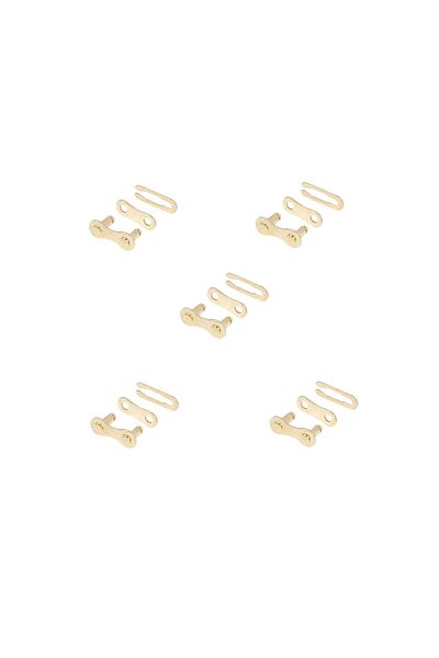 Choice 1S Golden 5 Pairs Single Speed Removable Quick Split Chain Link for 1 Speed Bike Chain Buckle