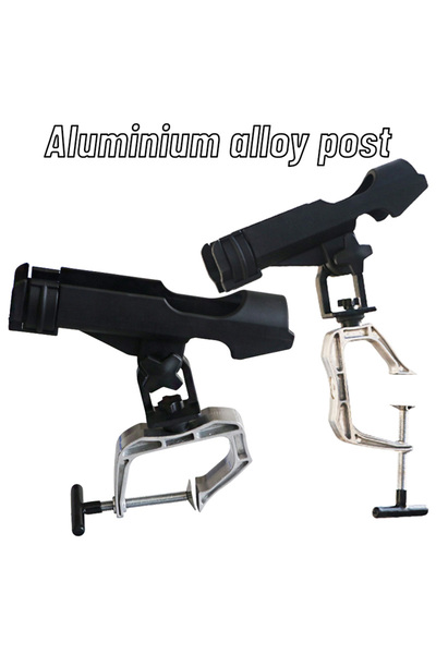 Choice قطعتان من دعامة صمام سبائك الألومنيوم الأسود، دعامة صيد القوارب، سبائك...