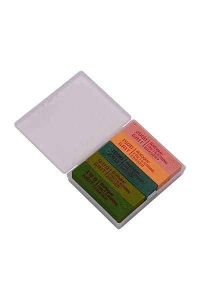 Choice 5pcs Guitar Fret Polishing Eraser Abraisive Rubber for Fret Wire 180 & 400 &1000 &1500 &2000 Grit Lu
