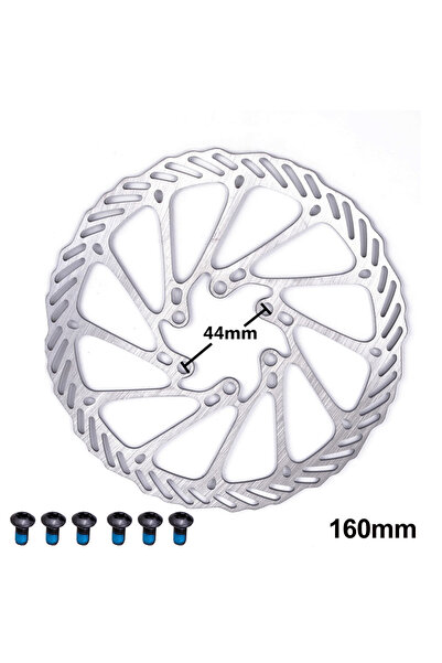ZTTO 1pcs 160mm Bicycle Brake Rotor 203mm/180mm/160mm/140mm/120mm 6 Inches St...
