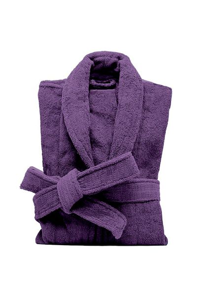 OEM Halat de baie, Unisex, Bumbac, Calitate Premium, Violet, 2XL