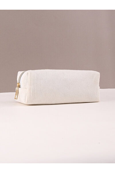 Choice حافظة أقلام رصاص بيضاء قطعة واحدة، حافظة أقلام رصاص بلون واحد، لوازم مدرسية، حافظة أقلام رصاص بسعة كبيرة، قرطاسية