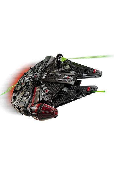 Choice Paper instructions no box 2025 NEW Falcon Compatible 75389 Millennium The Dark Spaceship Bricks Buil