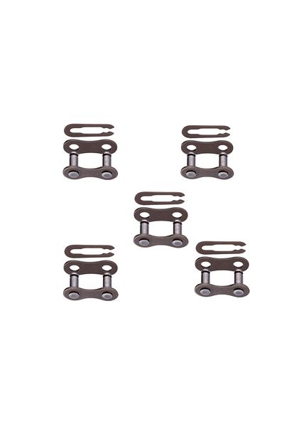 Choice 1S Brown 5 Pairs Single Speed Removable Quick Split Chain Link for 1 Speed Bike Chain Buckle
