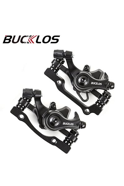 BUCKLOS Front-Rear Caliper BUCKLOS Bicycle Brake Caliper Aluminum Alloy Mechanical Brake Calipers Road Mount