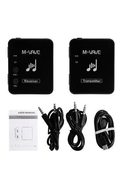 choice2 WP-10 M-VAVE 2.4GHz Wireless Earphone Monitor Transmission System Sup...