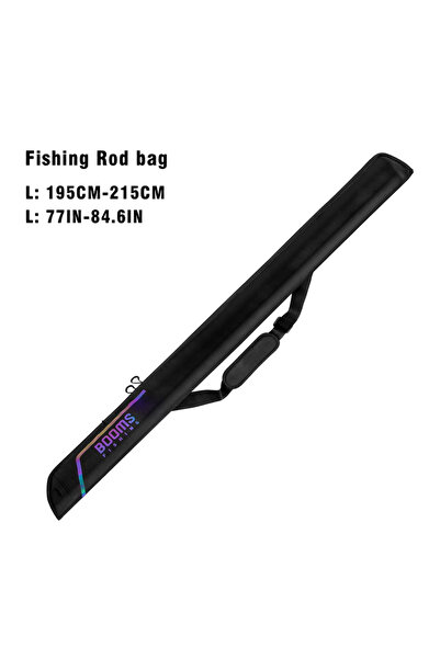 Choice حقيبة صنارة صيد 195 سم حقيبة صنارة صيد بومز فيشينغ PB3 حقيبة تخزين صنا...