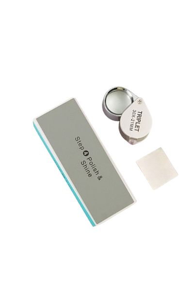 Choice Space Grey 1 set Professional fountain Pen Nib Iridium Polishing Plate 4-Side Walnut Sandpaper Strip