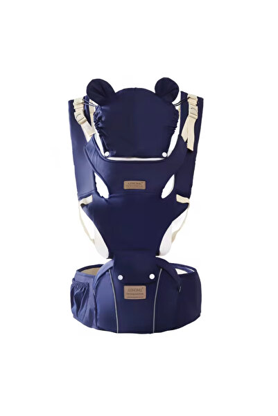 Choice حزام ظهر لحمل الطفل على الورك 3 في 1 باللون الأزرق للأطفال الصغار من ع...