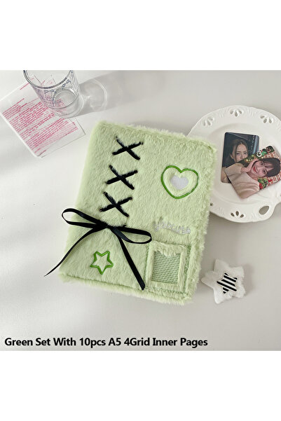 Choice مجموعة خضراء كما هو موضح في ألبوم A5 لموضوع الباليه Sweet Girl على طرا...