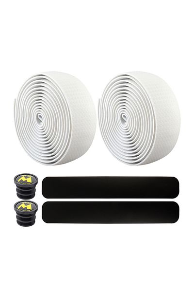 APWIKOGER MUQZI White MUQZI Soft Road Bike Bicycle Handlebar Tape Wrap Cycling Damping Anti-Slip PU EVA Bicycl