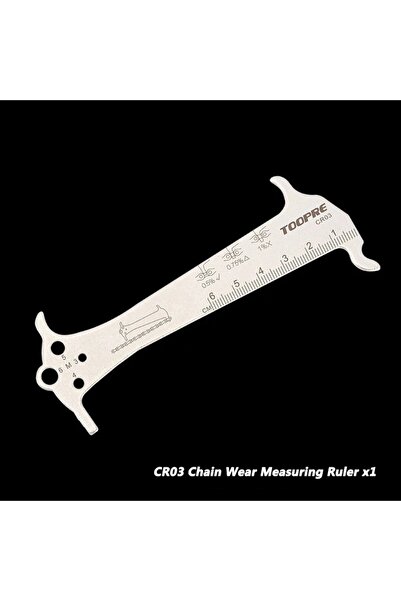 Choice1 CR03 TOOPRE 6-in-1 Bicycle Chains Gauge Stainless Steel Mountain Bike...